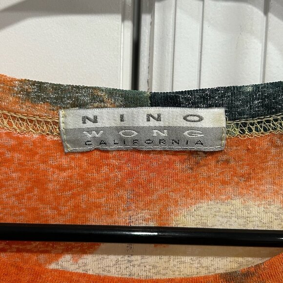 Nino Wong California Scenic Graphic Print Medium T-Shirt Multicolor Relaxed Fit - Picture 5 of 8